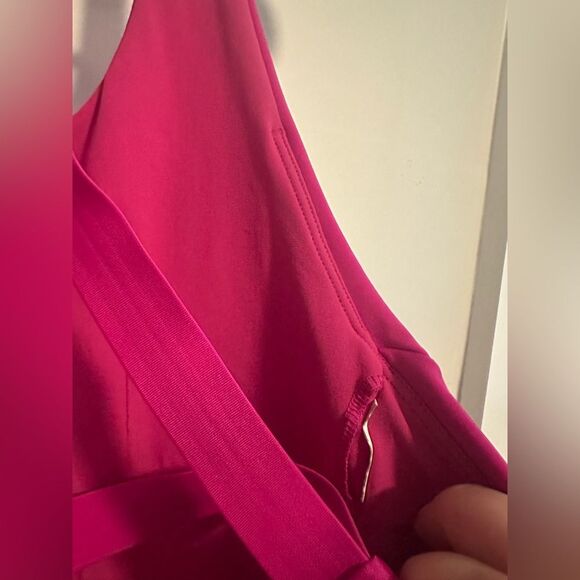 Athleta Malibu One Piece Fuchsia Pink One-Piece Swimsuit XS - Picture 6 of 8